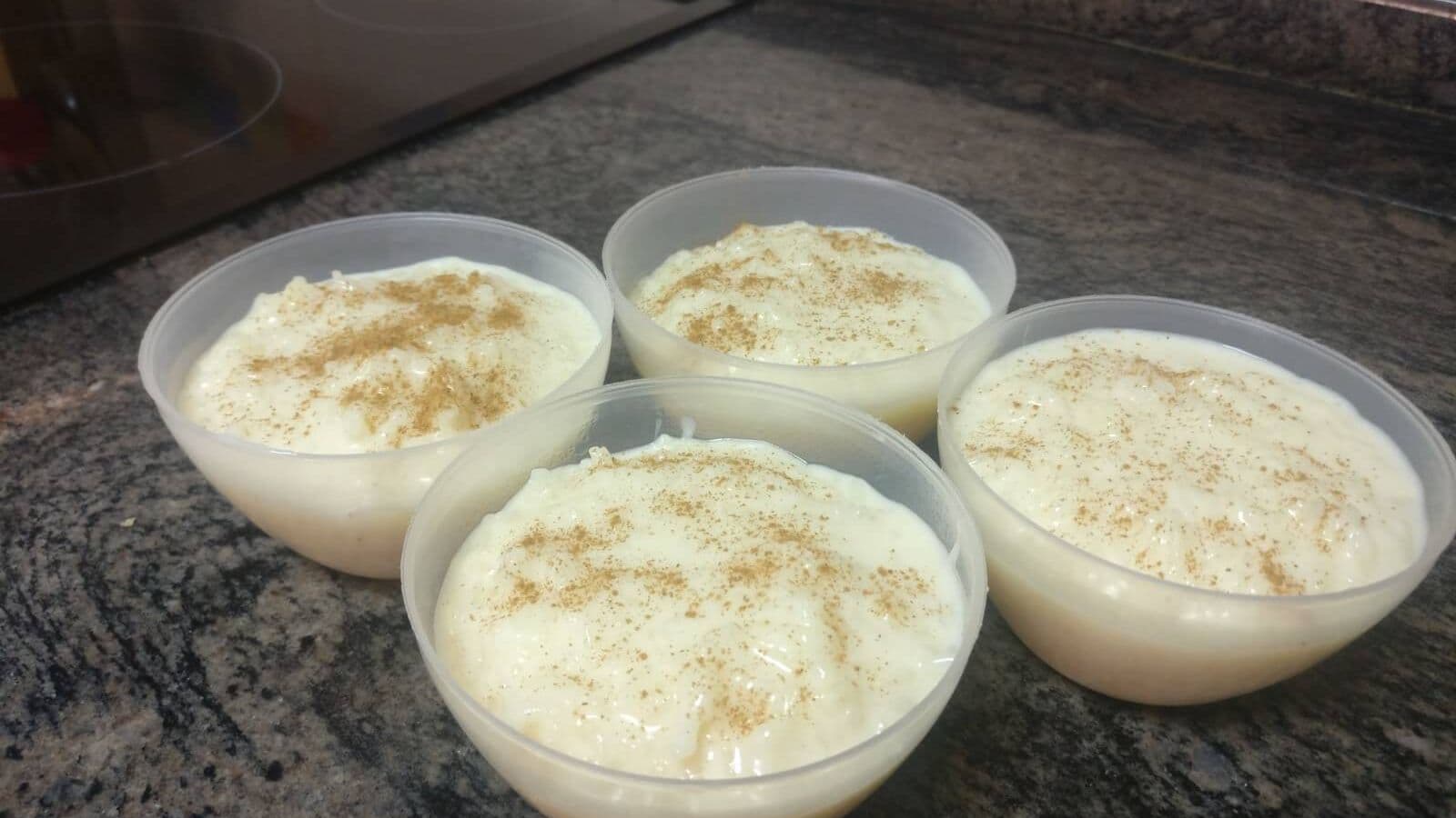 Arroz con leche en olla express