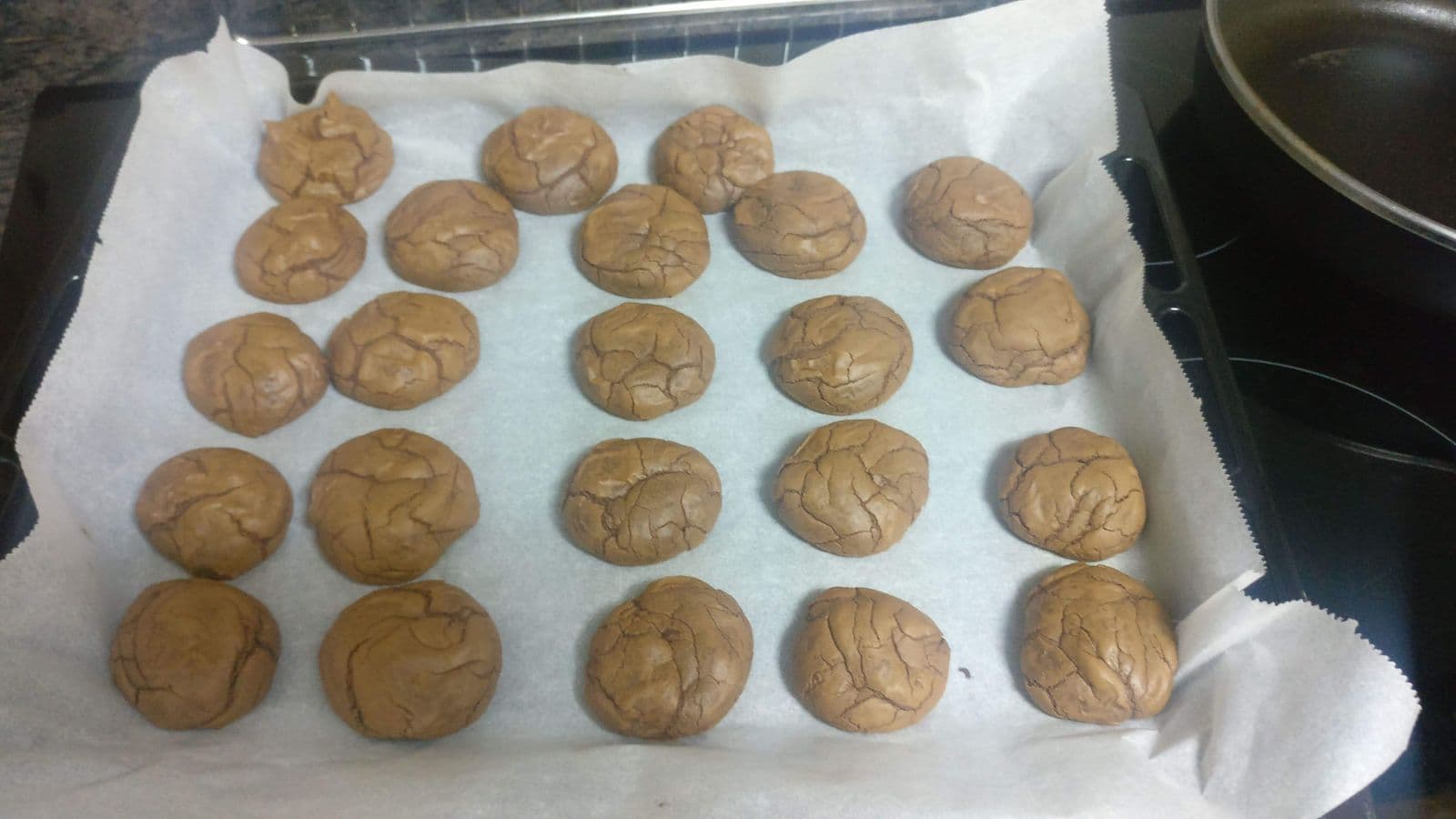 Craqueladas (galletas de chocolate)