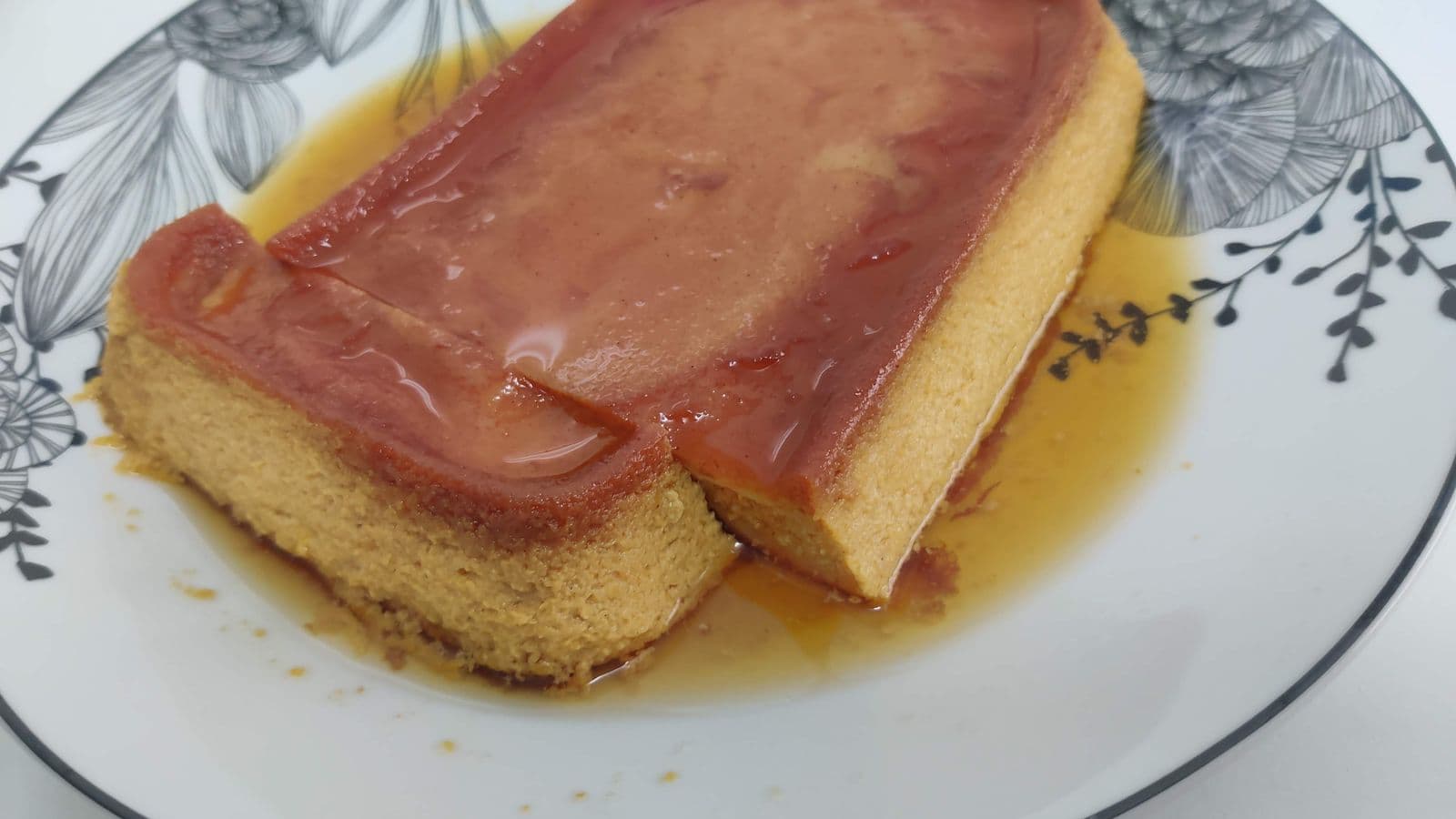 Flan de calabaza