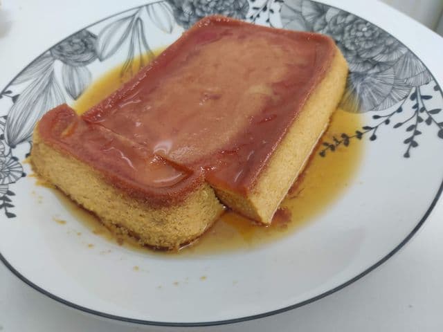 Flan de calabaza