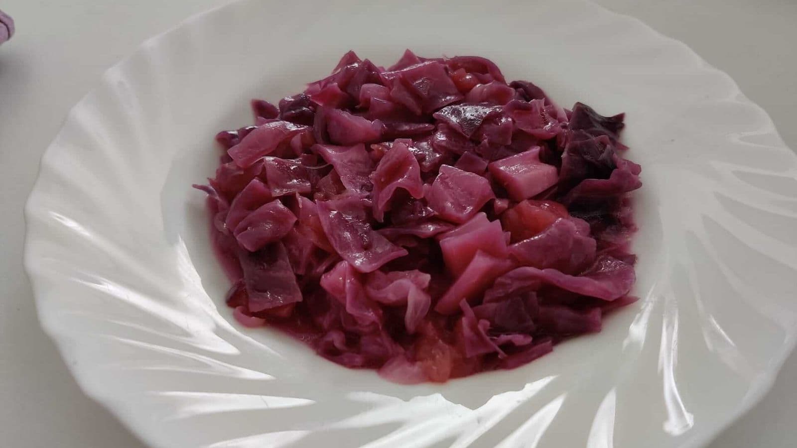 Lombarda con manzana